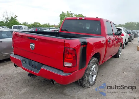 2012 Ram 1500 St from USA, damaged, VIN 1C6RD6KT1CS331711